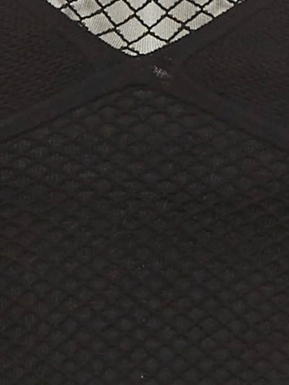 NWT Fendi Black Mesh Sheer Top, Size Medium - Picture 3 of 4